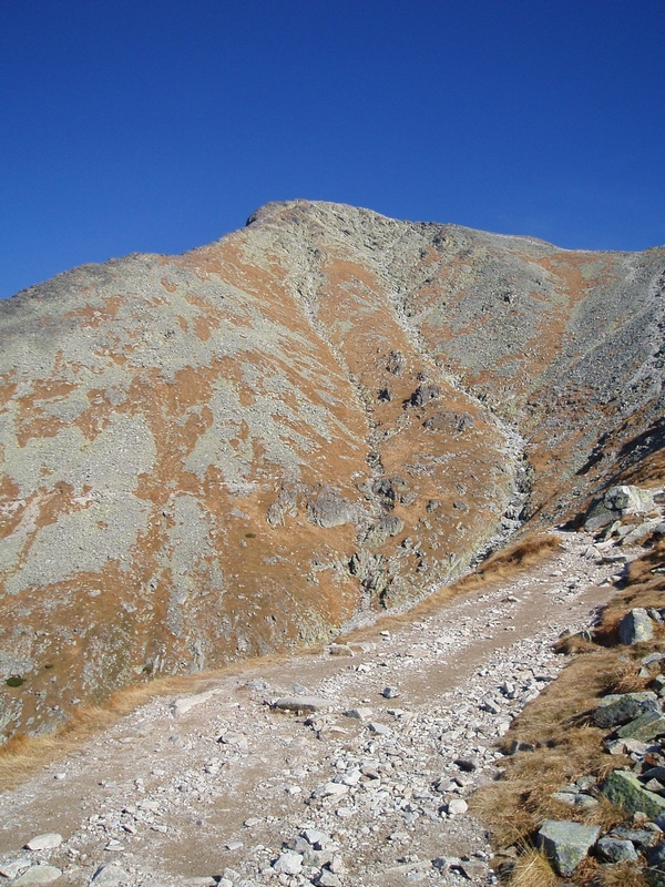 Toppen av Krivan från ca 2000m