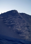 Sista biten mot toppen av Velky Krivan.
